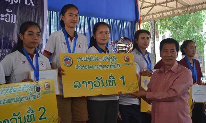 ສາລະວັນຄອງເຈົ້າຫຼຽນຄຳ ກີລາເປຕັງທົ່ວປະເທດ ຊີງຂັນປະທານສະພາ ຄັ້ງທີ 9