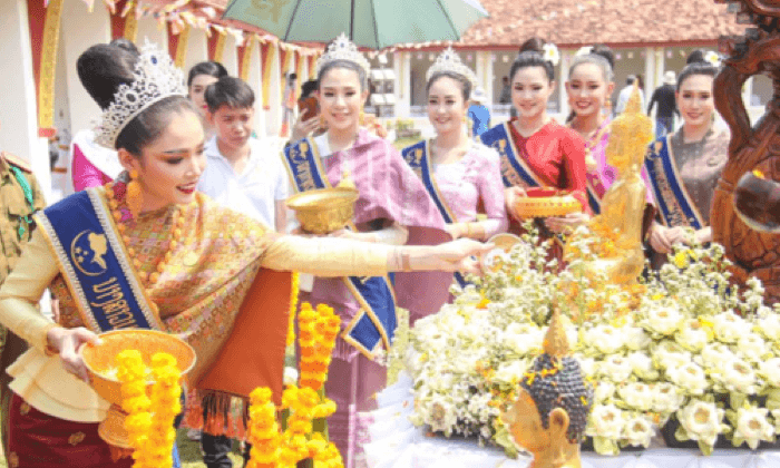 ນະຄອນຫຼວງ ສະເຫຼີມສະຫຼອງປີໃໝ່ລາວ ຮັກສາໄວ້ວັດທະນະທໍາຮີດຄອງປະເພນີອັນດີງາມ