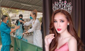 ສຸກໃຈທີ່ໄດ້ໃຫ້! ເຈນນີ້ ໃຈບຸນ ແຈກຢາຍເຂົ້າກ່ອງ ເຈວລ້າງມື ແລະ ນໍ້າດື່ມ ຊ່ວຍເຫຼືອສັງຄົມ