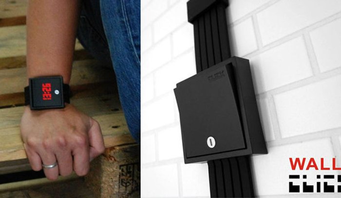 Click Wall Switch Watch นาฬิกาสวิสต์ไฟ