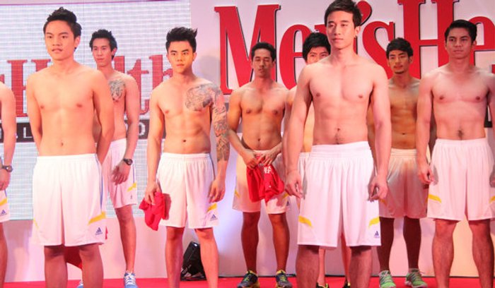 10 หนุ่มล่ำ Men's Health Guys' Challenge 2013