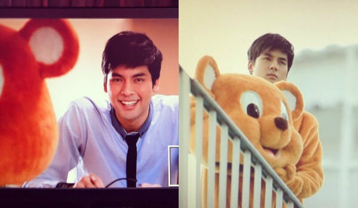 มาดูยิ้มหวาน และสายตาซึ้งของ "บอม ธนิน"