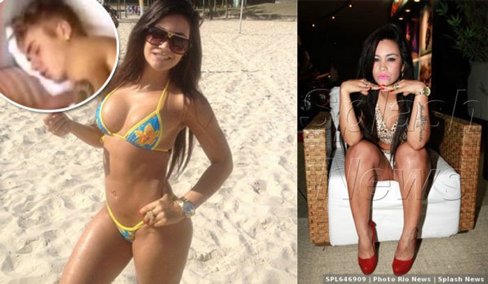 สาวอึ๋ม Tati Neves ผู้อยู่ในคลิปหลุดของ จัสติน บีเบอร์