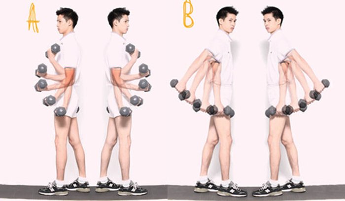 ท่าบริหาร สร้างกล้ามเนื้อแขน