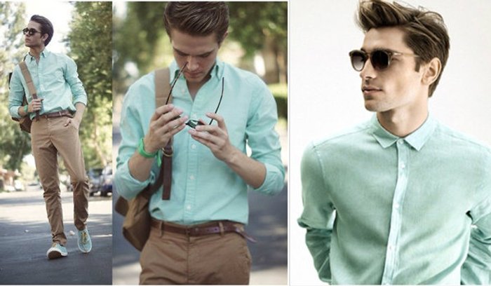 Men in mint : สีมิ้นต์ ผู้ชายก็เลือกใส่ได้