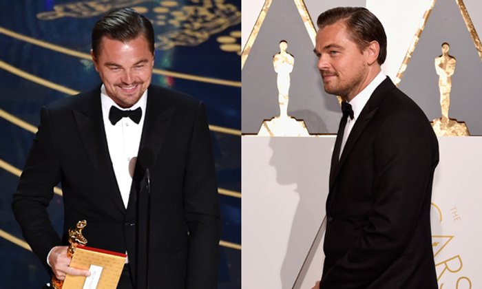 ลีโอนาโด ดิคาปริโอ หล่อตั้งแต่ศีรษะจรดปลายเท้า Oscar 2016