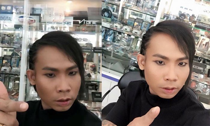 เทพพิทักษ์ กับทรงผมใหม่ หล่อจนเกือบจำไม่ได้