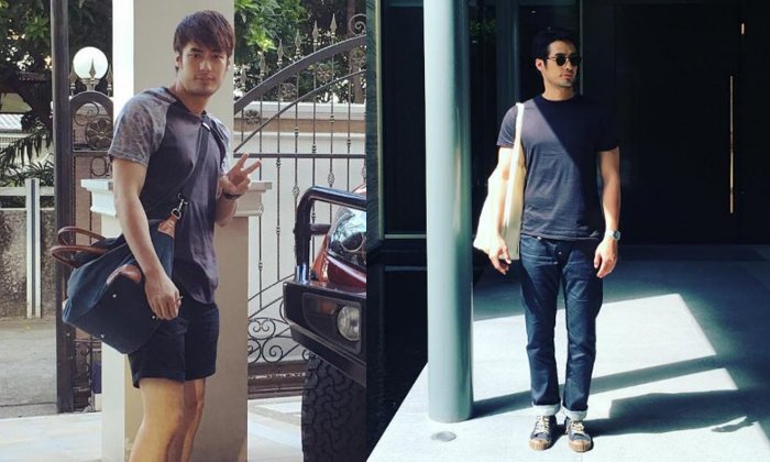 เน้นกางเกงขาสั้น สไตล์การแต่งตัวของ บอย ปกรณ์