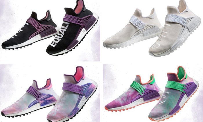 เผยโฉม Pharrell x adidas NMD Human Race วางขายในปีนี้