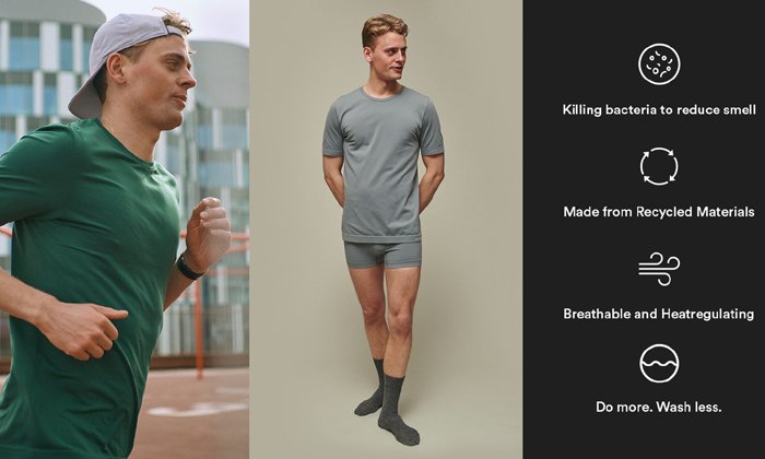 หนุ่มๆ มีเฮ SilverTech 2.0 ชุดชั้นในที่ไม่ต้องซัก จาก Organic Basics