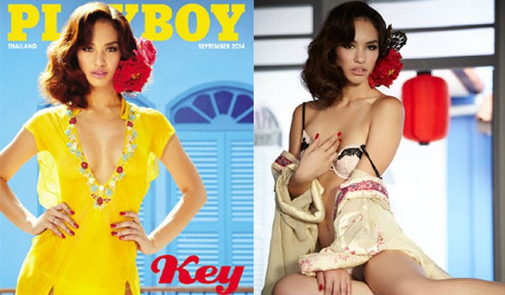 กี้ ภคมน นางงามสุดเซ็กซี่ลงปก PLAYBOY Thailand