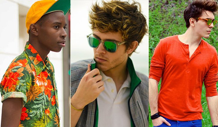 Street Fashion : แต่งตัวสีแจ่มๆ