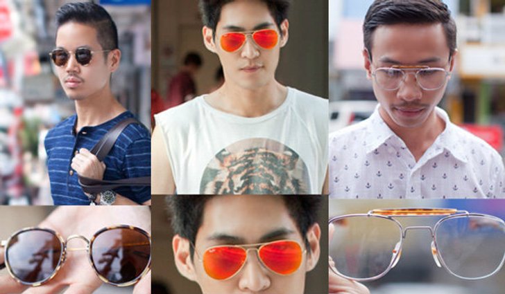 Street Fashion : แว่นตา