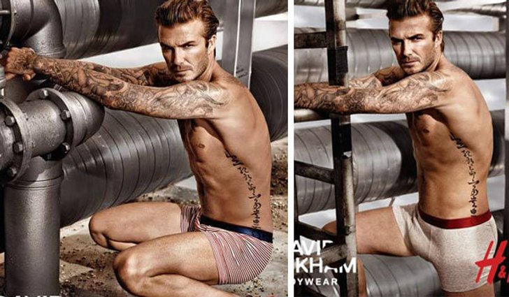 David Beckham Bodywear for H&M 2014 Spring Campaign