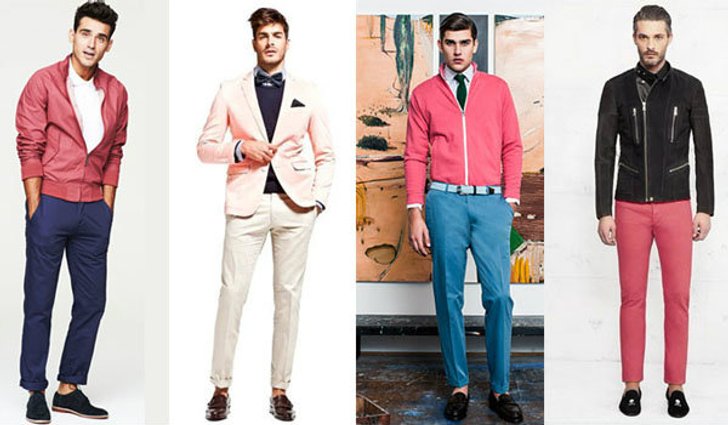 แฟชั่นผู้ชาย สีชมพู รับวันวาเลนไทน์