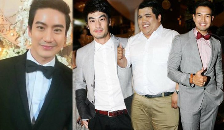 เก็บตกแฟชั่นดาราชายจากงานแต่ง "โอปอล์ - หมอโอ๊ค"
