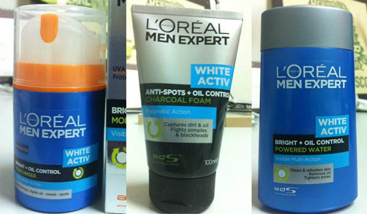 Review : L'Oreal Men Expert White Activ Oil Control