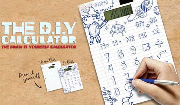 D.I.Y Calculator เครื่องคิดเลข วาดได้