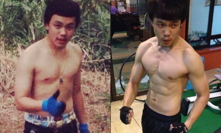 ลดน้ำหนัก + มี six pack ภายใน 3 เดือน น้ำหนักลดลง 13 kg