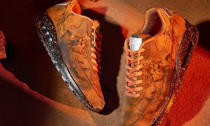 Nike Air Max 90 Mars Landing สนีกเกอร์ที่ได้แรงบันดาลใจจากพื้นผิวดาวอังคาร