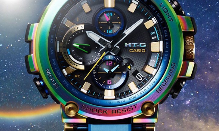 G-Shock Rainbow นาฬิกาที่ได้เเรงบันดาลใจจากสีรุ้ง