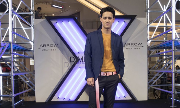 ARROW X-DIMENSION คอลเลคชั่นเสื้อเชิ้ตผู้ชายในสไตล์ที่แตกแต่ง