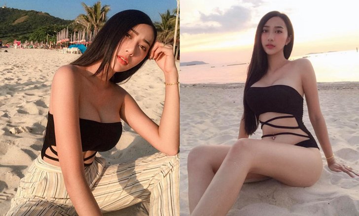 มุมไหนก็น่ารัก "ลูกพีช พิมลพรรณ" ติวเตอร์ฟิสิกส์ขวัญใจหนุ่มๆ
