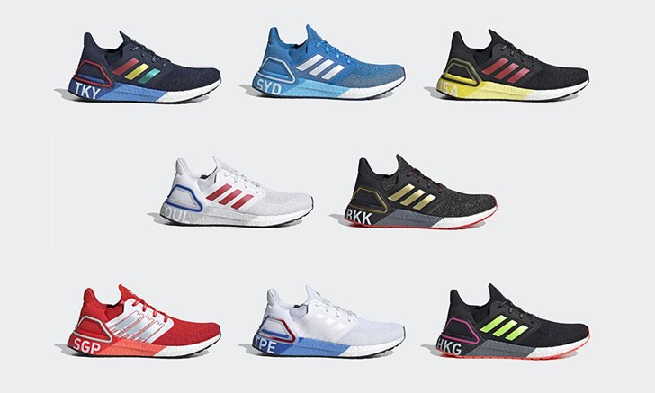 adidas Ultra BOOST 20 “City Pack” ดึง 8 เมืองเด่นเอเชียมาเป็นแรงบันดาลใจ