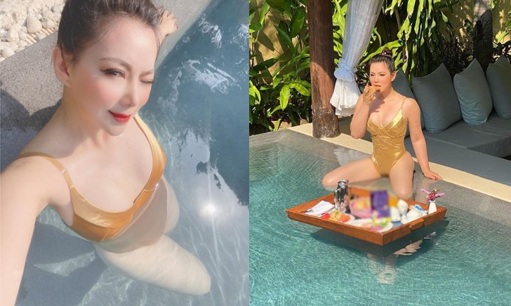 เวลาเปลี่ยน ความเซ็กซี่ไม่เปลี่ยน "บุ๋ม ปนัดดา" อายุ 44 แต่ยังสวยแซ่บมาก