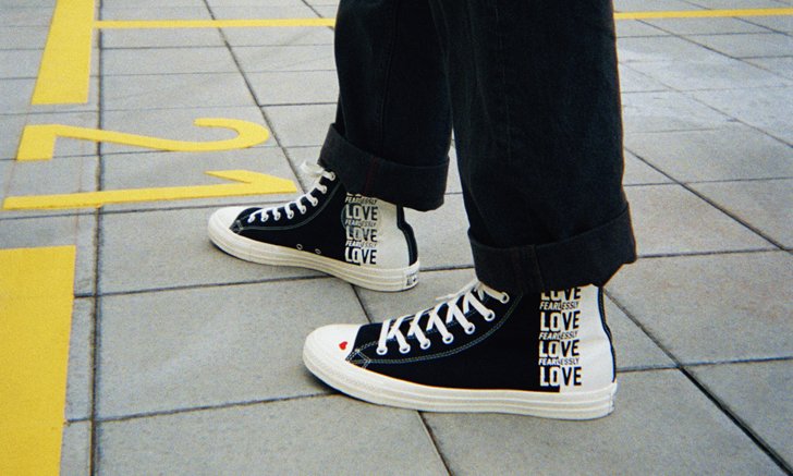 รับวาเลนไทน์ Converse ปล่อยคอลเลคชั่น Love Fearlessly