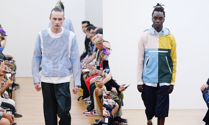 ลวดลายสีสันสะดุดตา COMME des GARCONS SHIRT SS2020