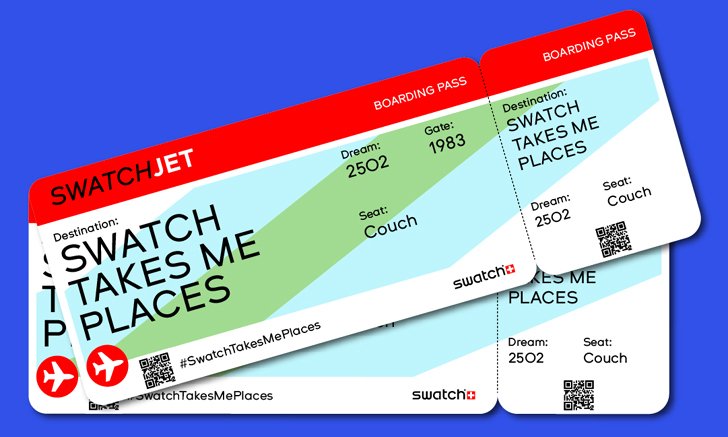 Swatch ขอเชิญร่วม Virtual Trip กับกิจกรรม 30 วันใน 30 เมือง 30 ประเทศ