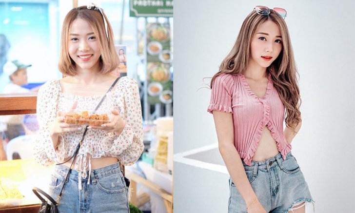 เปิดวาร์ป แม่ค้าแซ่บ "น้องป้อ" ร้านหมูกรอบอากง สวยน่ารักโดนใจหนุ่มๆ