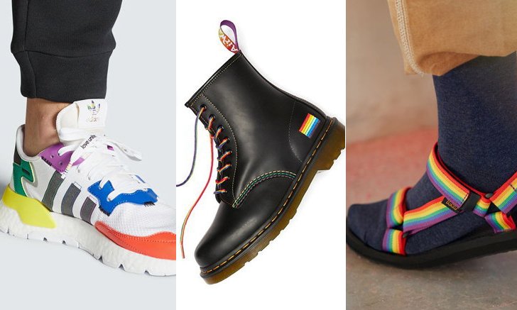 รวม 7 รองเท้าคู่พิเศษสำหรับ Pride Month 2020