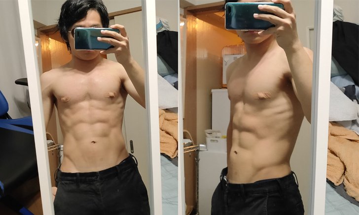 หนุ่มโอตาคุเล่น Ring Fit Adventure ครึ่งปีจน Six Pack ขึ้น