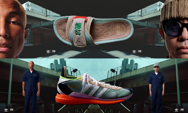 ADIDAS ORIGINALS = PHARRELL WILLIAMS X NIGO FRIENDSHIP PACK คอลเลคชั่นรองเท้าแห่งวงการ pop culture