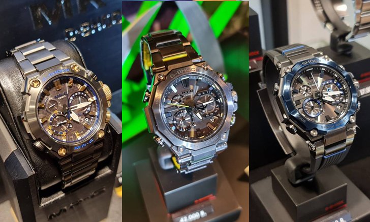 ผสานเทคโนโลยีและงานดีไซน์ G-SHOCK เปิดตัวนาฬิการะดับพรีเมียม