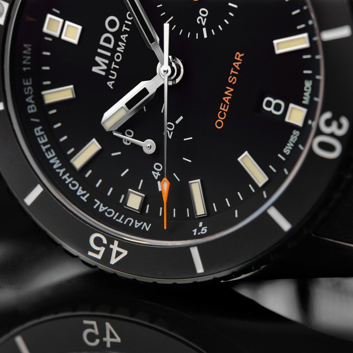 สุดแกร่ง Mido Ocean Star Chronograph ถือกำเนิดเพื่อการใช้งานบนท้องทะเล