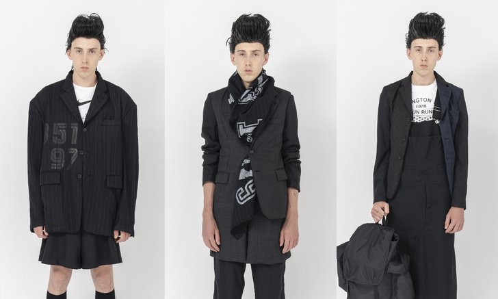 COMME des GARCONS BLACK คอลเลคชั่นฤดูใบไม้ร่วง-ฤดูหนาว 2021