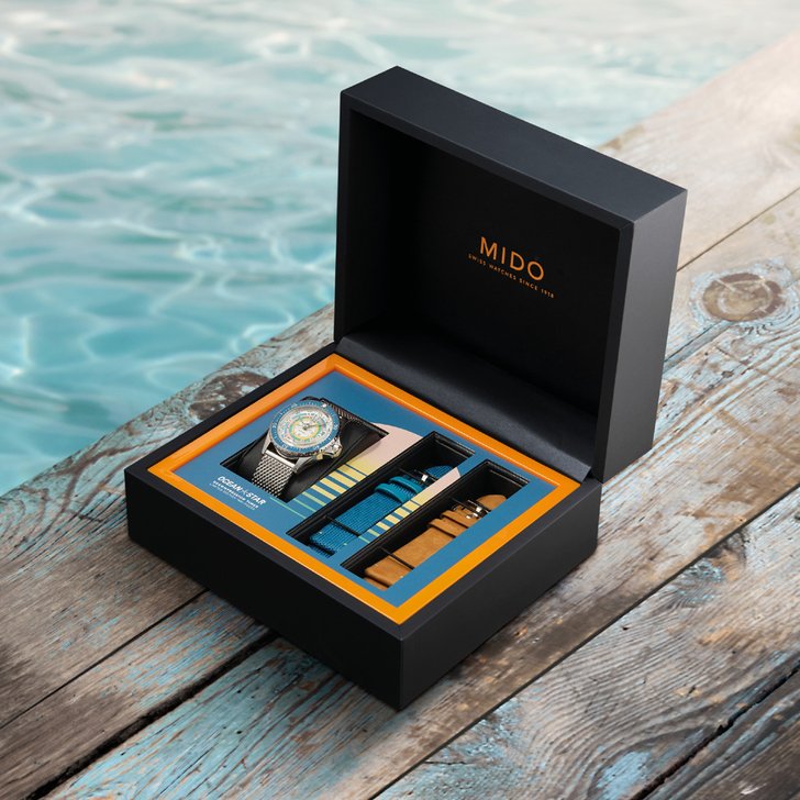 มิโด (Mido) เปิดตัวนาฬิการะดับตำนาน Ocean Star Decompression Timer 1961