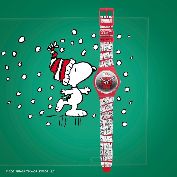 Swatch X Peanuts ฉลองคริสต์มาสไปกับนาฬิการุ่น Limited Edition ส่งท้ายปี