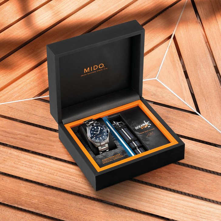 MIDO เปิดตัวนาฬิกาดำน้ำรุ่นพิเศษ Ocean Star 600 Chronometer Kim Soo Hyun Special Edition