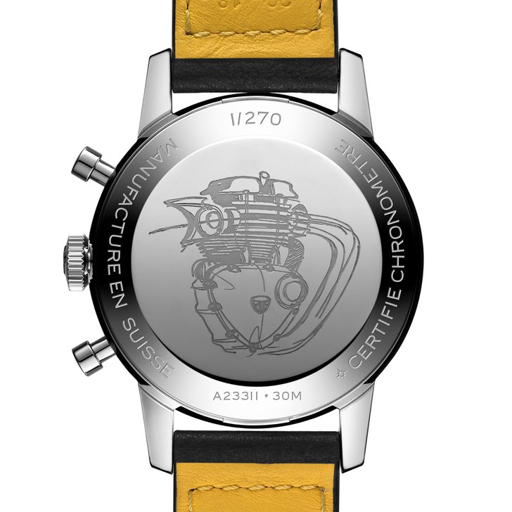 Triumph จับมือ Breitling เปิดตัวนาฬิการุ่นพิเศษ Breitling Top Time Chronograph