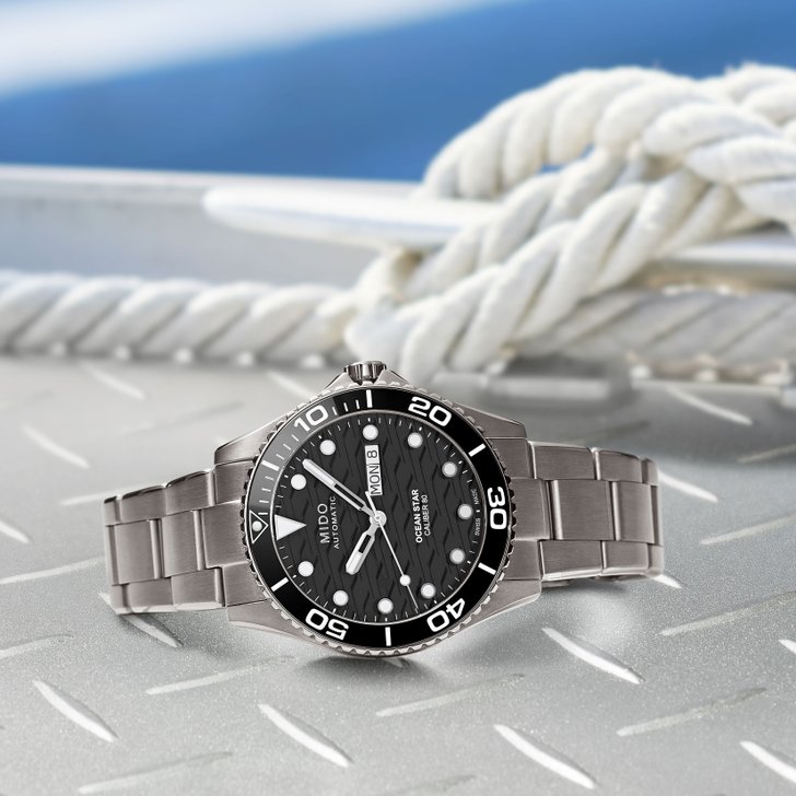 Mido อวดโฉมนาฬิกา 2 ดีไซน์ใหม่ Ocean Star 200C Titanium และ Ocean Star Tribute Gradient