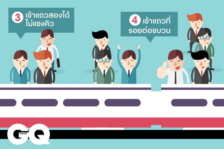 6 เทคนิคขึ้นรถไฟฟ้าให้เร็วกว่าใครในเวลาเร่งด่วน