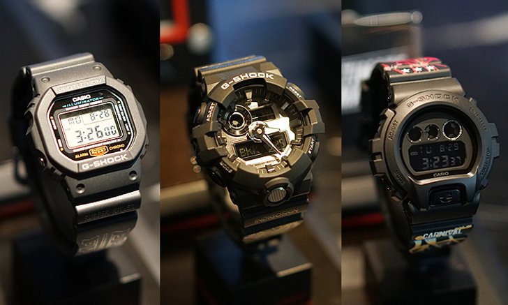 ซื้อที่ไหน ราคาเท่าไหร่ G-Shock The Ultimate Tough Match ออกแบบโดย 3 แบรนด์ไทย