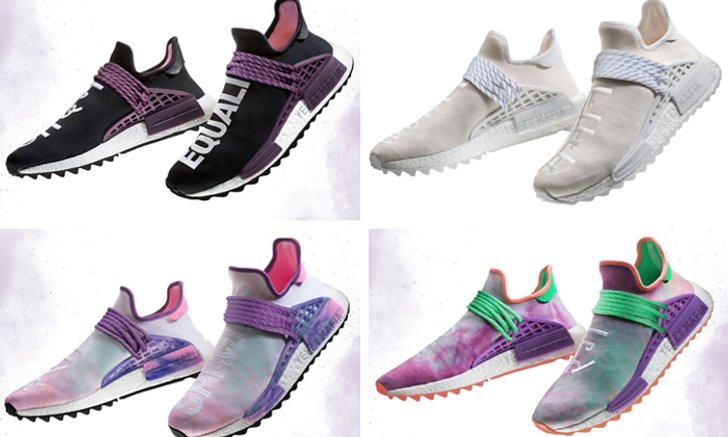 เผยโฉม Pharrell x adidas NMD Human Race วางขายในปีนี้