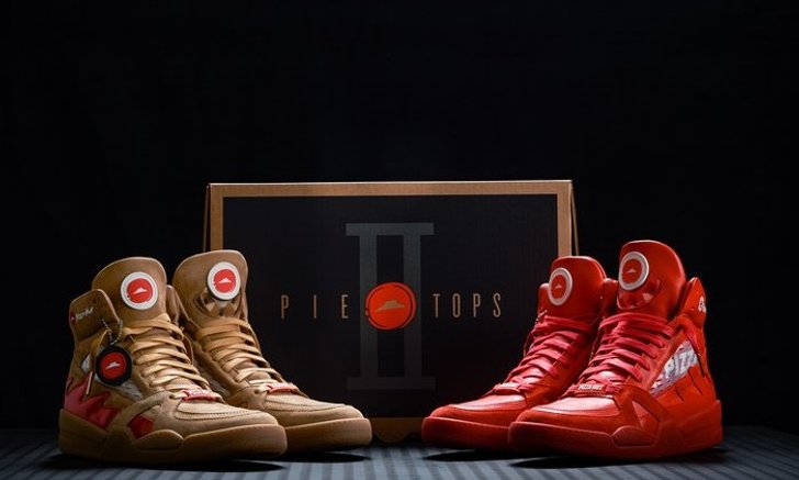 Pizza Hut ไอเดียเจ๋งเปิดตัวรองเท้า Pie Tops II ที่สั่งพิซซ่าได้ด้วยรองเท้า