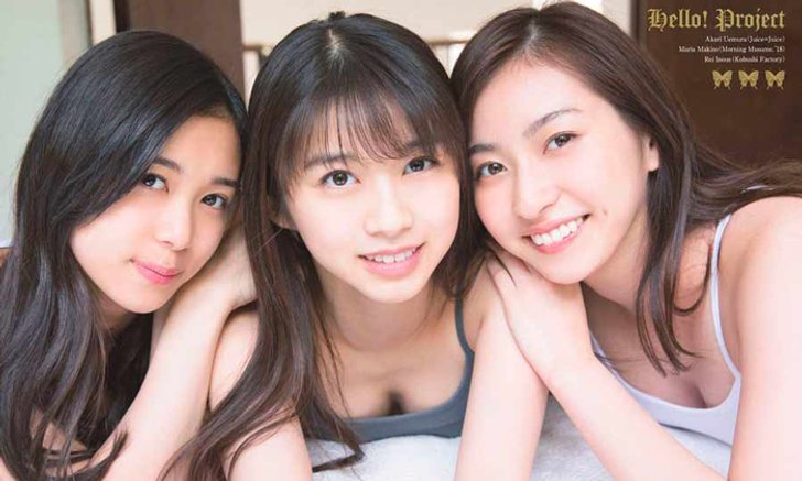 ความฮือฮาบังเกิด! เมื่อ 3 สาว 3 วง J-pop ดัง แชะภาพกราเวียร์ร่วมกัน