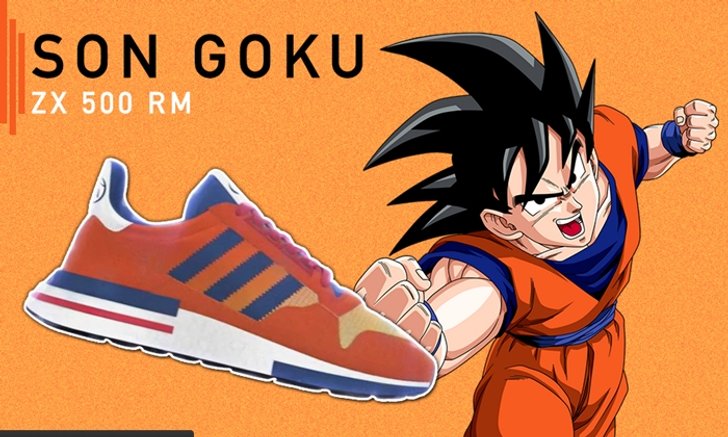 เผยภาพชัดๆ adidas ZX500 Boost ลวดลาย “ซุน โกคู” ตัวละครเอกจาก Dragon Ball Z